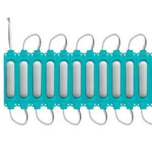 TIRA TIPO CHIP CON 9 LED 5730 ICE BLUE 20 PCS (JUEGO)