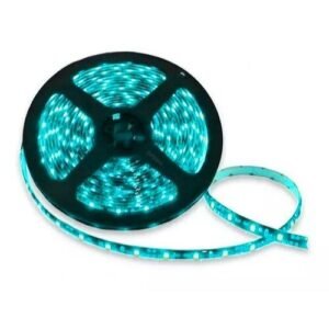 ROLLO LED 5050 DE 5M CON 60 LEDS/M FONDO ICE BLUE (ROLLO)
