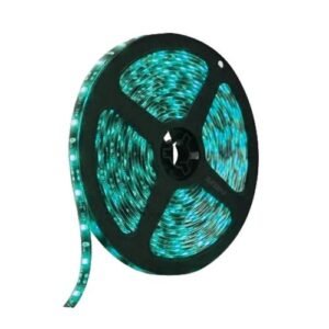 ROLLO LED 3528 DE 5M CON 60 LEDS/M FONDO ICE BLUE (ROLLO)