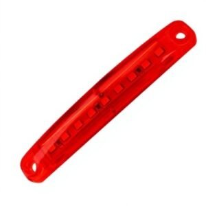 LA-POT9R PLAFON OVALADO CON 9 LEDS 12/24 CON FLASH ROJO (PIEZA)
