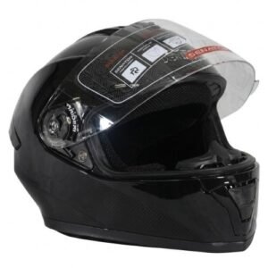CASCO PARA MOTOCICLISTA CERRADO  NEGRO EXTRA GRANDE (Pieza)